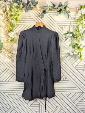 thermal knit a line dress Womens Pure Cashmere Cable Knit A-Line Long Sleeve Crew Neck Dress